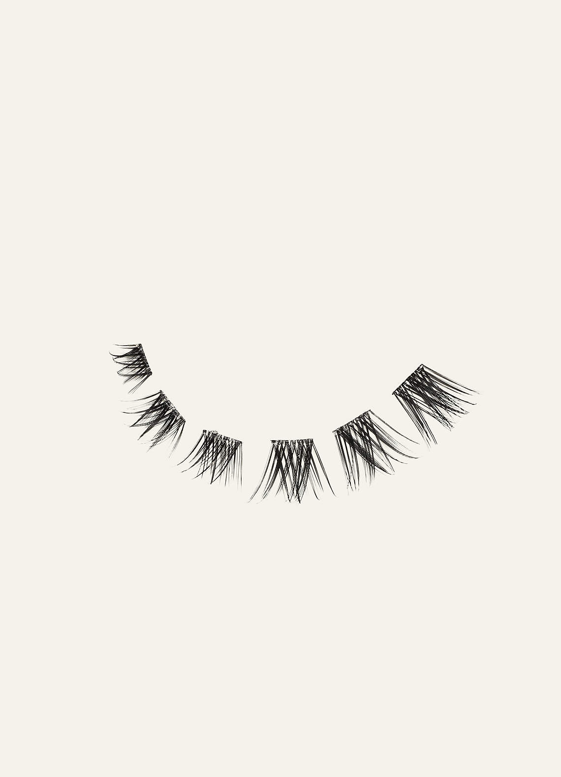 front Self-Adhesive Natural Cluster Lashes