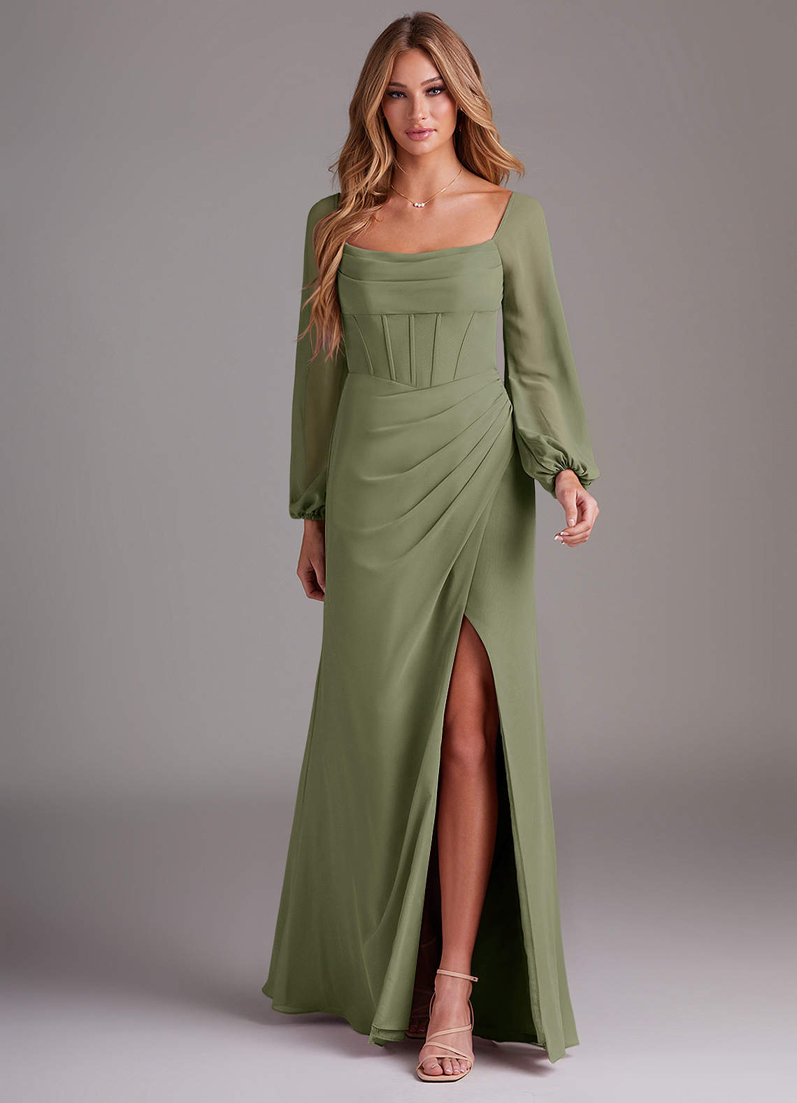 white christmas dresses Iris Maxi Dress in Pistachio Green | OMNES | Ethical & Affordable Clothing