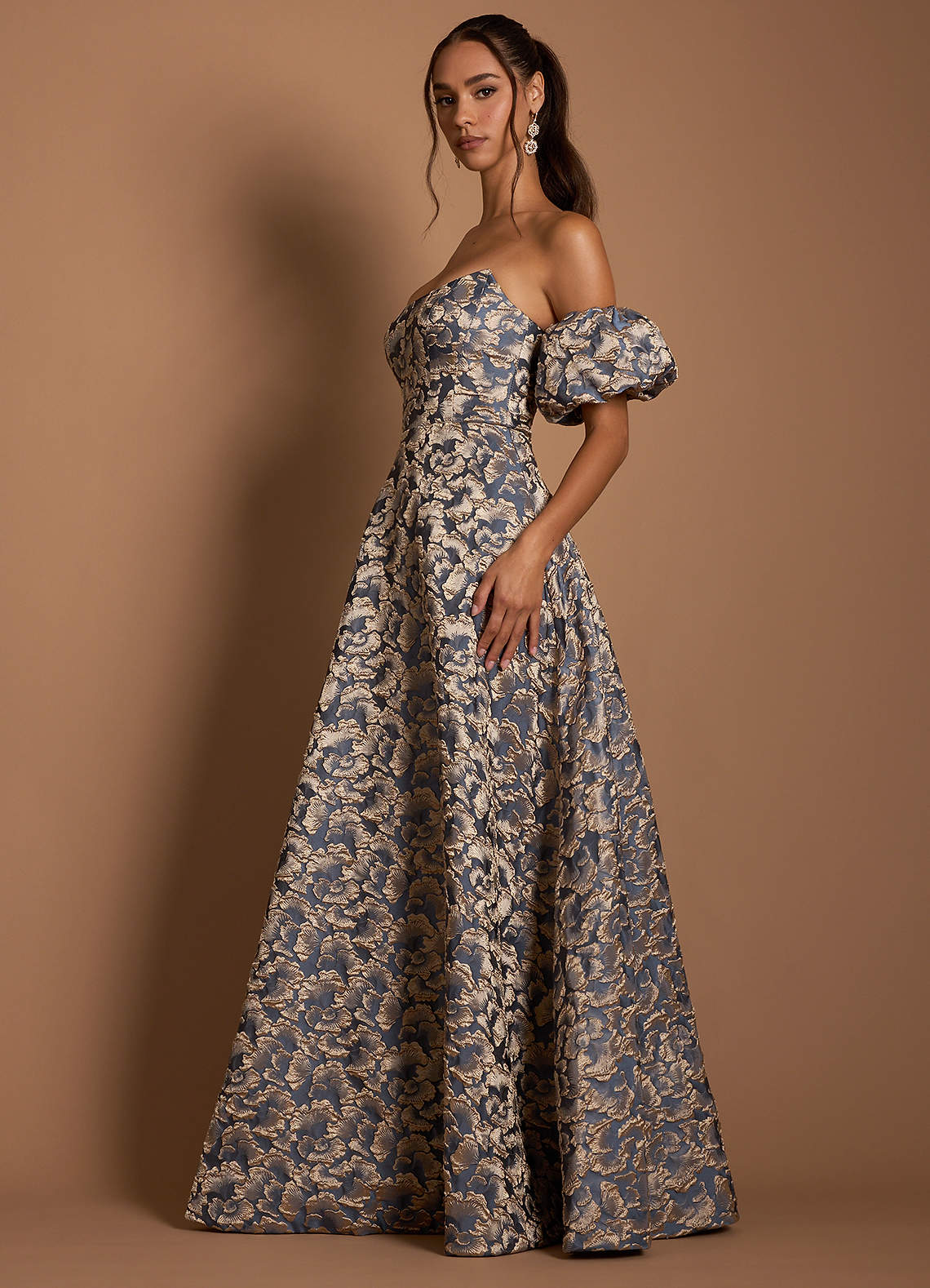 Abito Lungo Marina Dorata Belisse image6