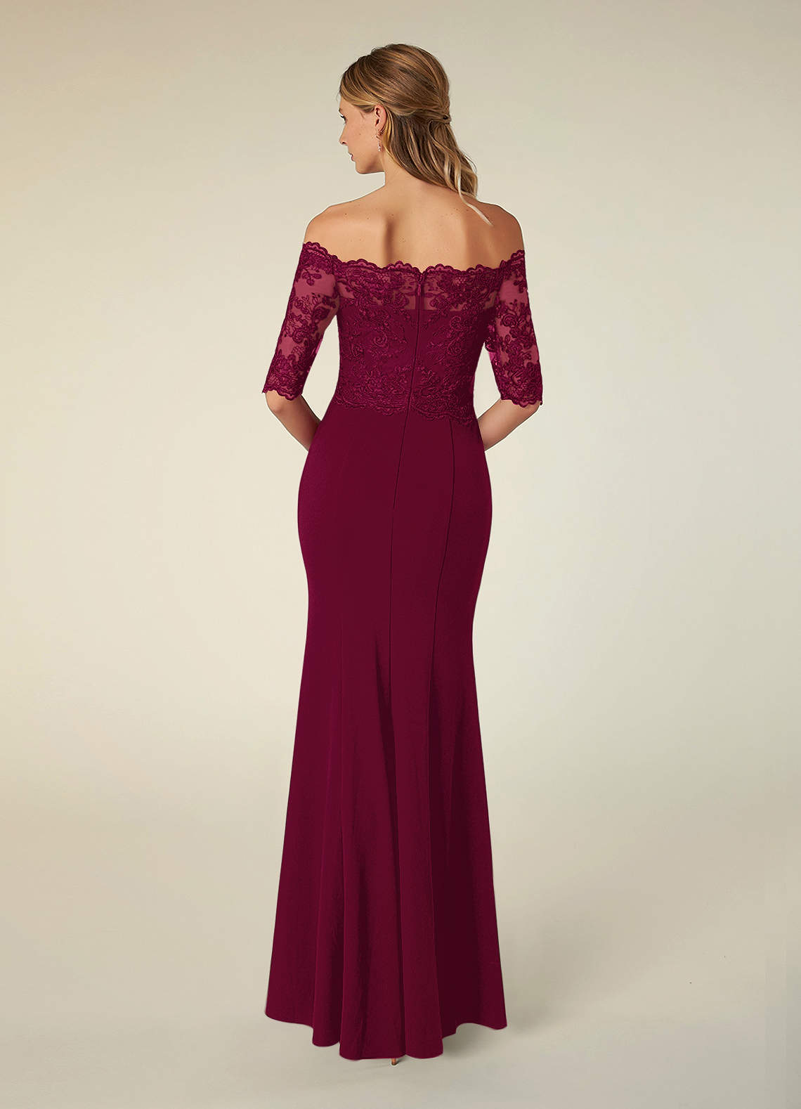 chinese dress ladies Off The Shoulder Long Mermaid Prom Dresses Beaded Lace Appliqued Quinceanera Dress APD3364