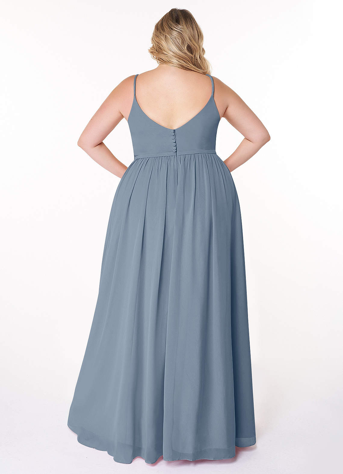 Party Frock Design Bridesmaid Dresses For Larger Ladies Wedding Dress Dusty  Blue Birdy Grey Plus Size