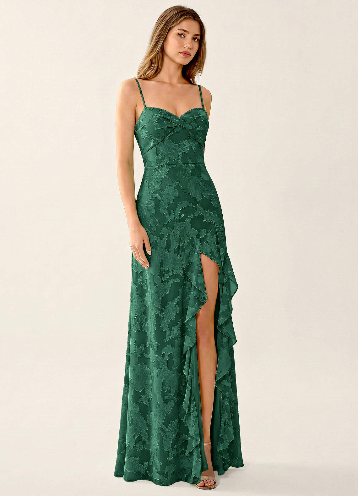 Rosemary Dark Green Jacquard Corset Sparkly Prom Dress Prom and Homecoming  Dresses | Azazie IE