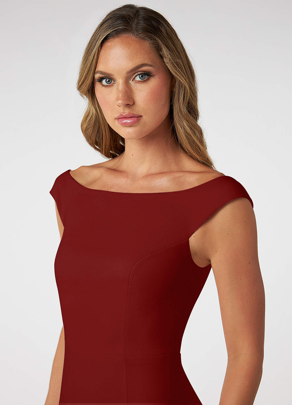 crepe terracotta bridesmaid dresses Terracotta Infinity Bridesmaid Dresses/Customization Size/30+ Color Floor 45 inches / Average(0-14)