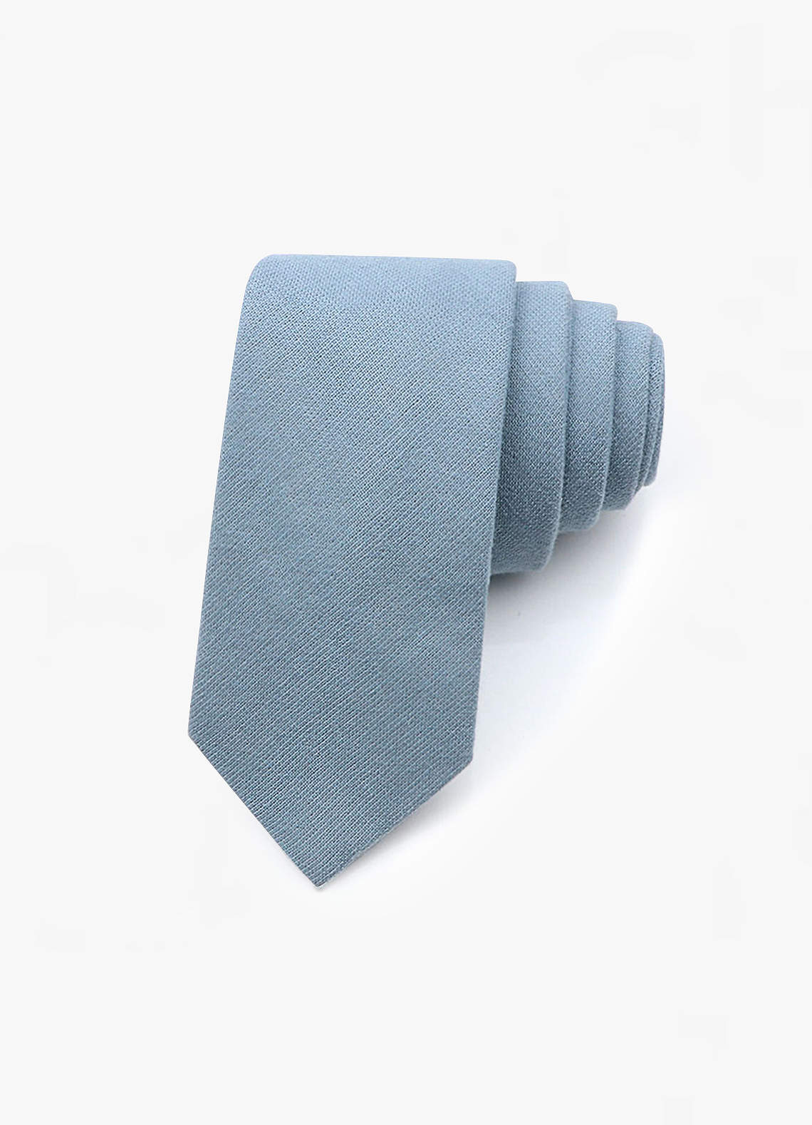 front Soft Cotton Skinny Tie