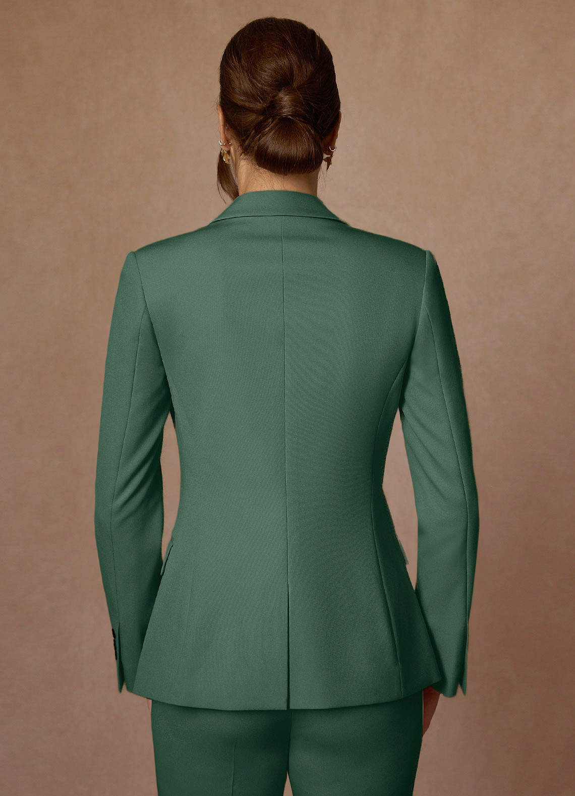 front Kennedy Eucalyptus Refined Weave  Performance Blazer