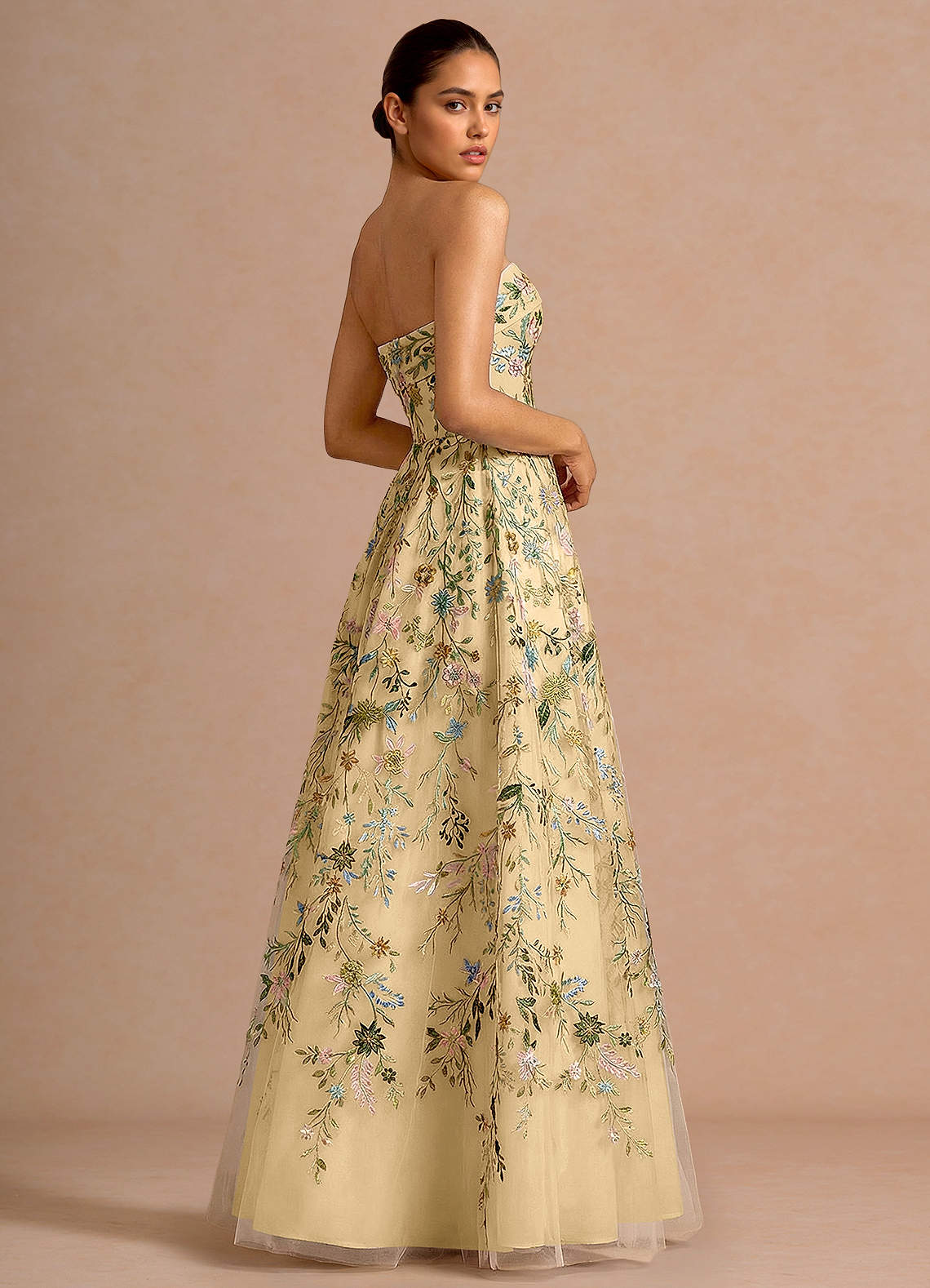 Robe Maxi Citron Multi Evangeline image1