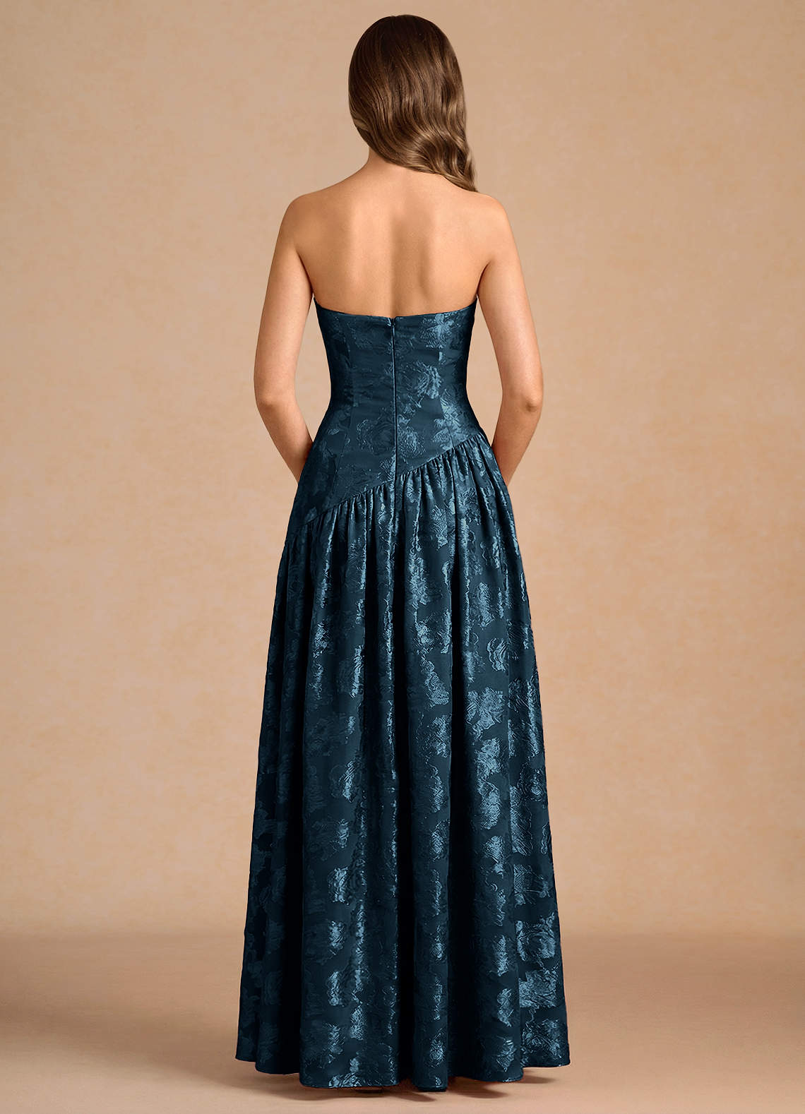 chinese dress ladies Rent House Of CB Marcella Pleated Maxi Dress (Ocean Blue)  Dress for a  Night
