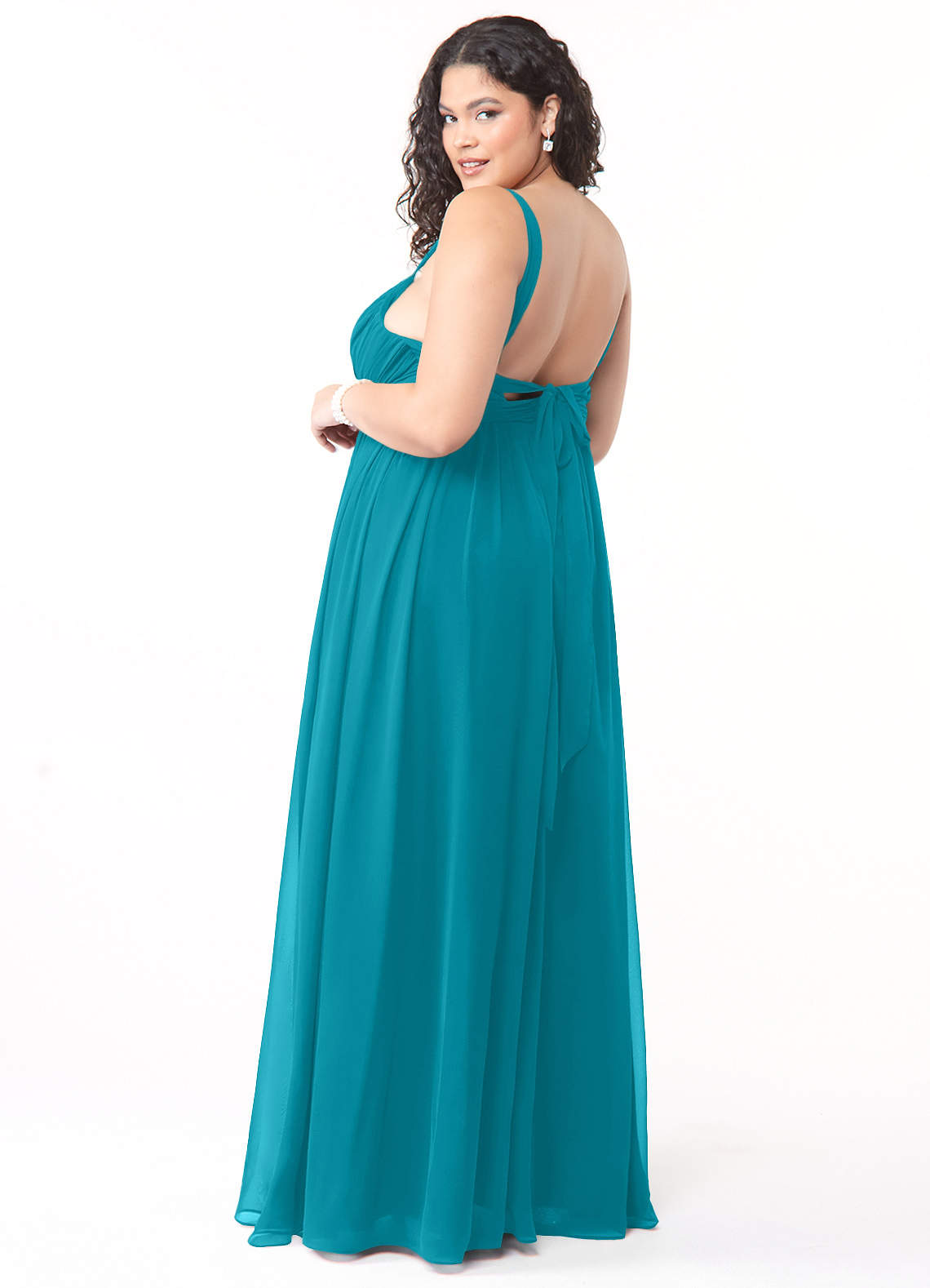 Azazie Aziza Jade Chiffon Bridesmaid Dresses | Azazie Azazie Aziza Jade Chiffon Bridesmaid Dresses | Azazie