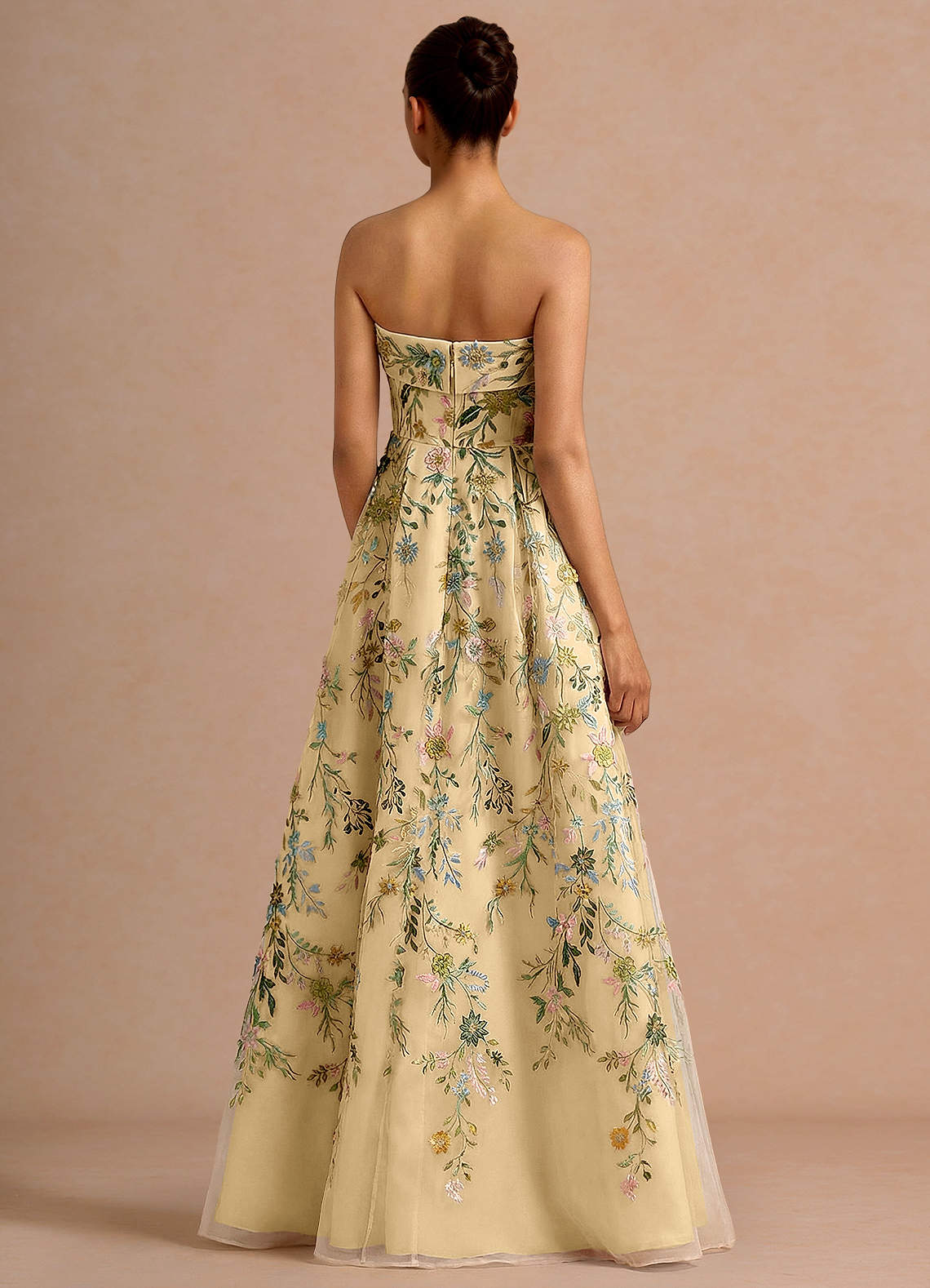 Robe Maxi Citron Multi Evangeline image3