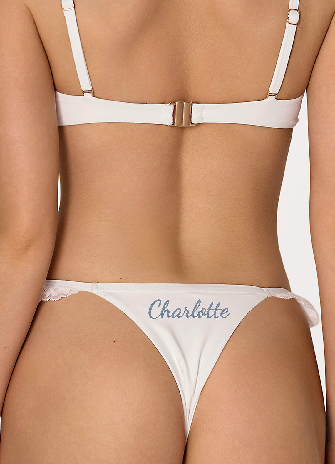 front Conjunto de bikini de encaje Elora personalizado