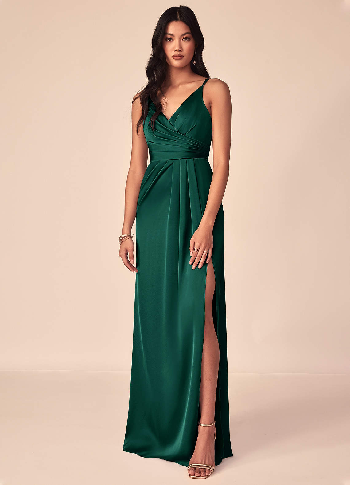 slim fit dress slacks Aqua Green Embroidered Caftan with Detailed Front Panel Work – Maxim  Creation main image 1