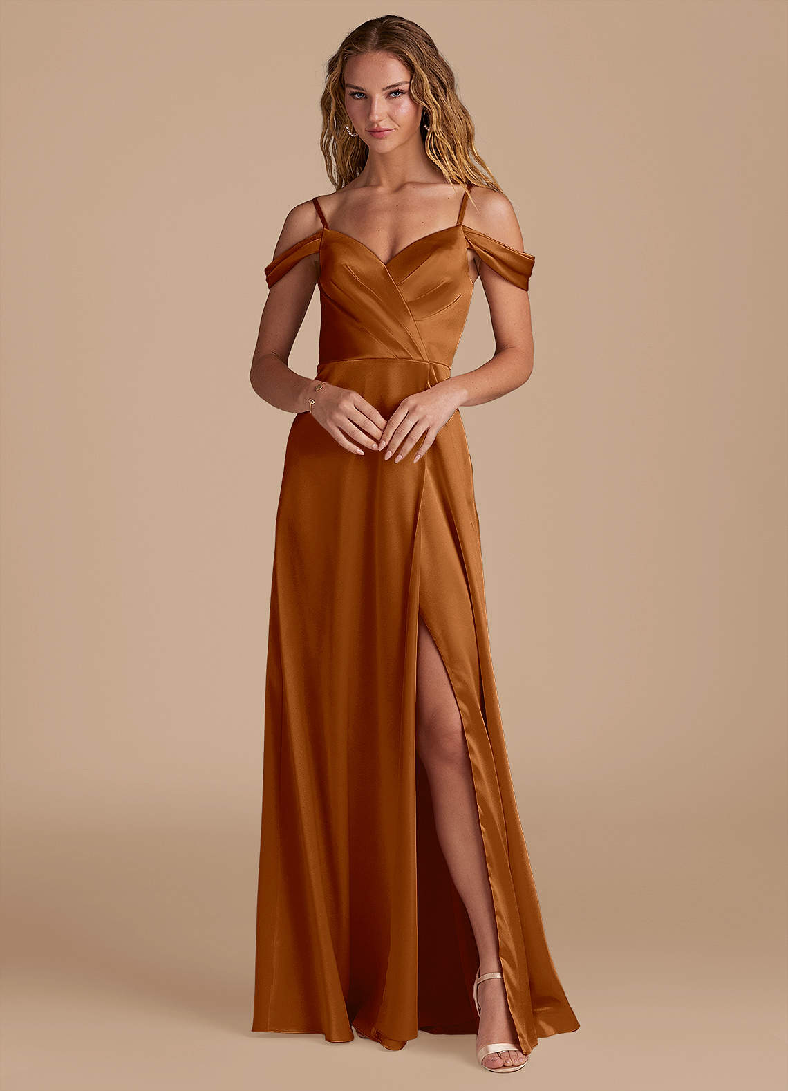 copper bridesmaid dresses australia Azazie Ocean