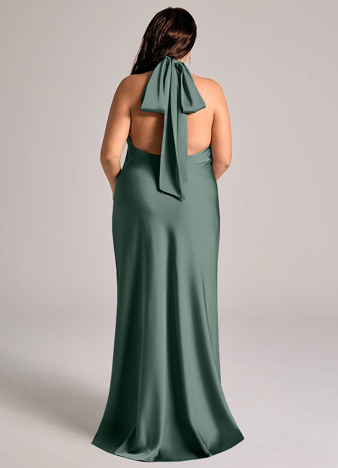 chicsew bridesmaid dresses Unique Mermaid Satin Sexy Side Split Spaghetti Straps Long / wedding outfits for female guests, Clover Details Material Chic Sew Bridesmaid Dress Reviews