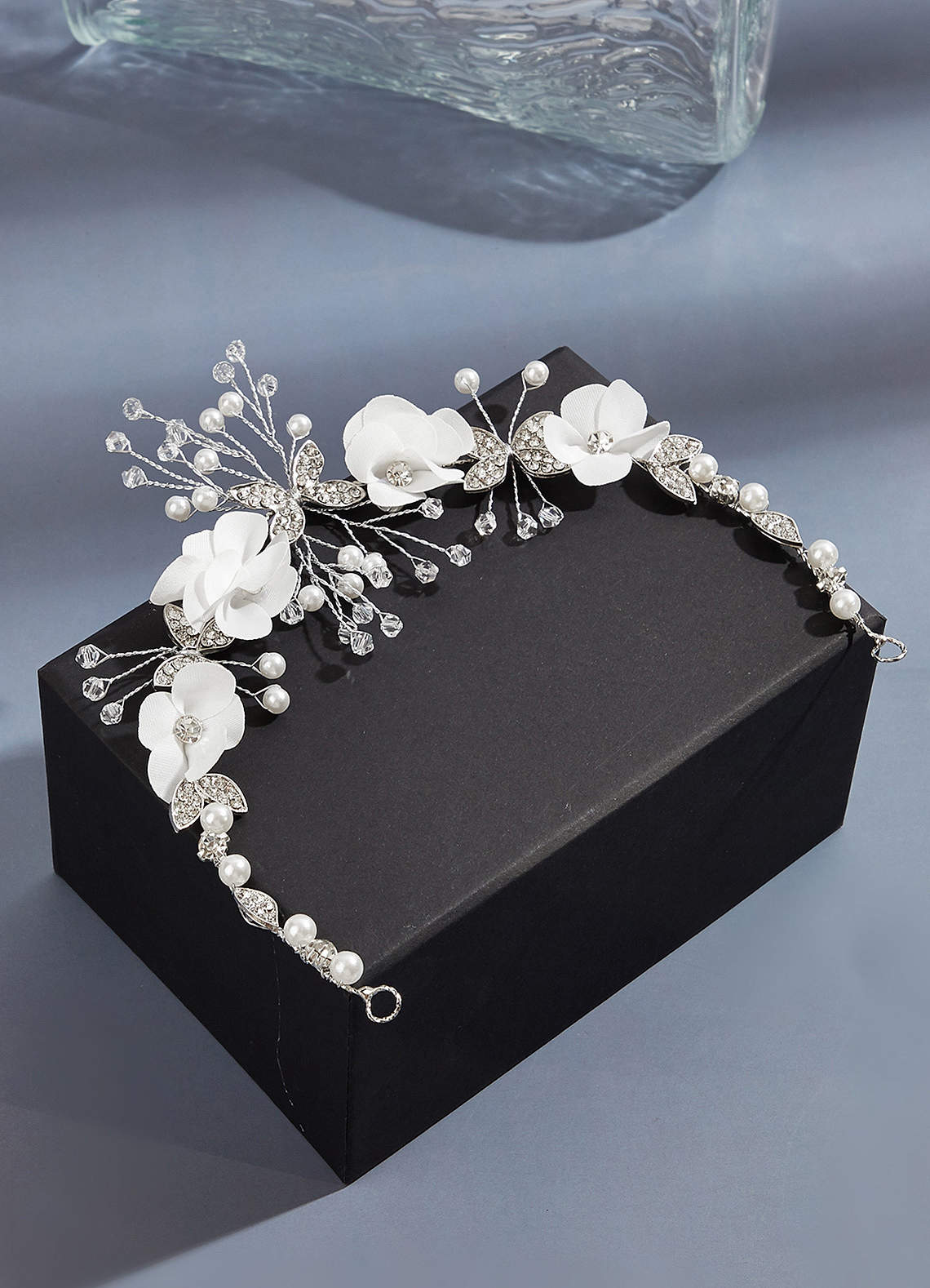front Sweet Floral Headpiece