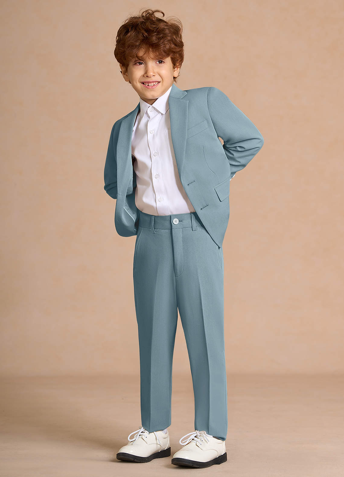Azazie Light Blue Boys 2-Piece Suit Formal Events Size 14 Azazie Light Blue Boys 2-Piece Suit Formal Events Size 14