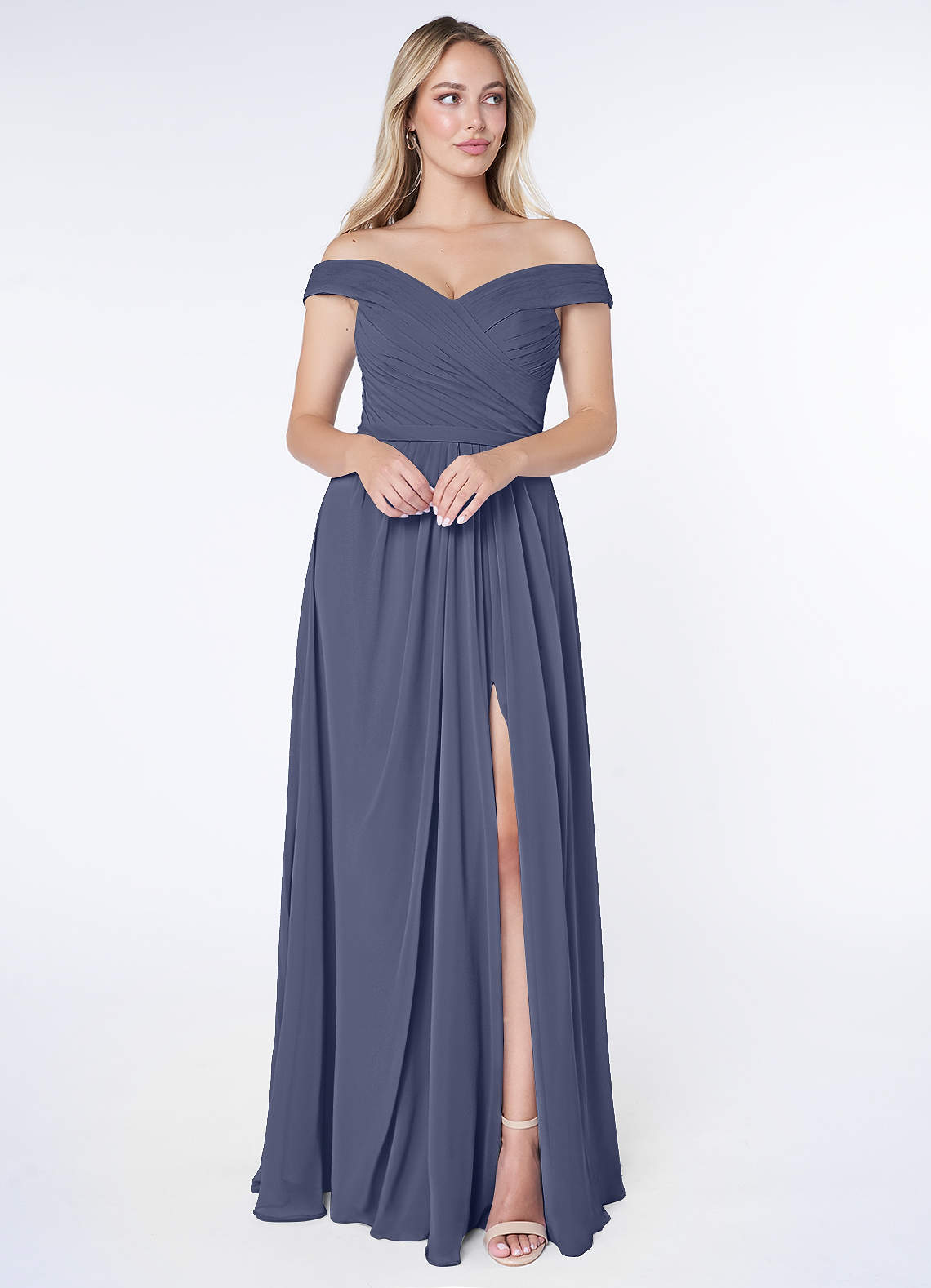 Azazie Audrianna Stormy Chiffon Bridesmaid Dresses