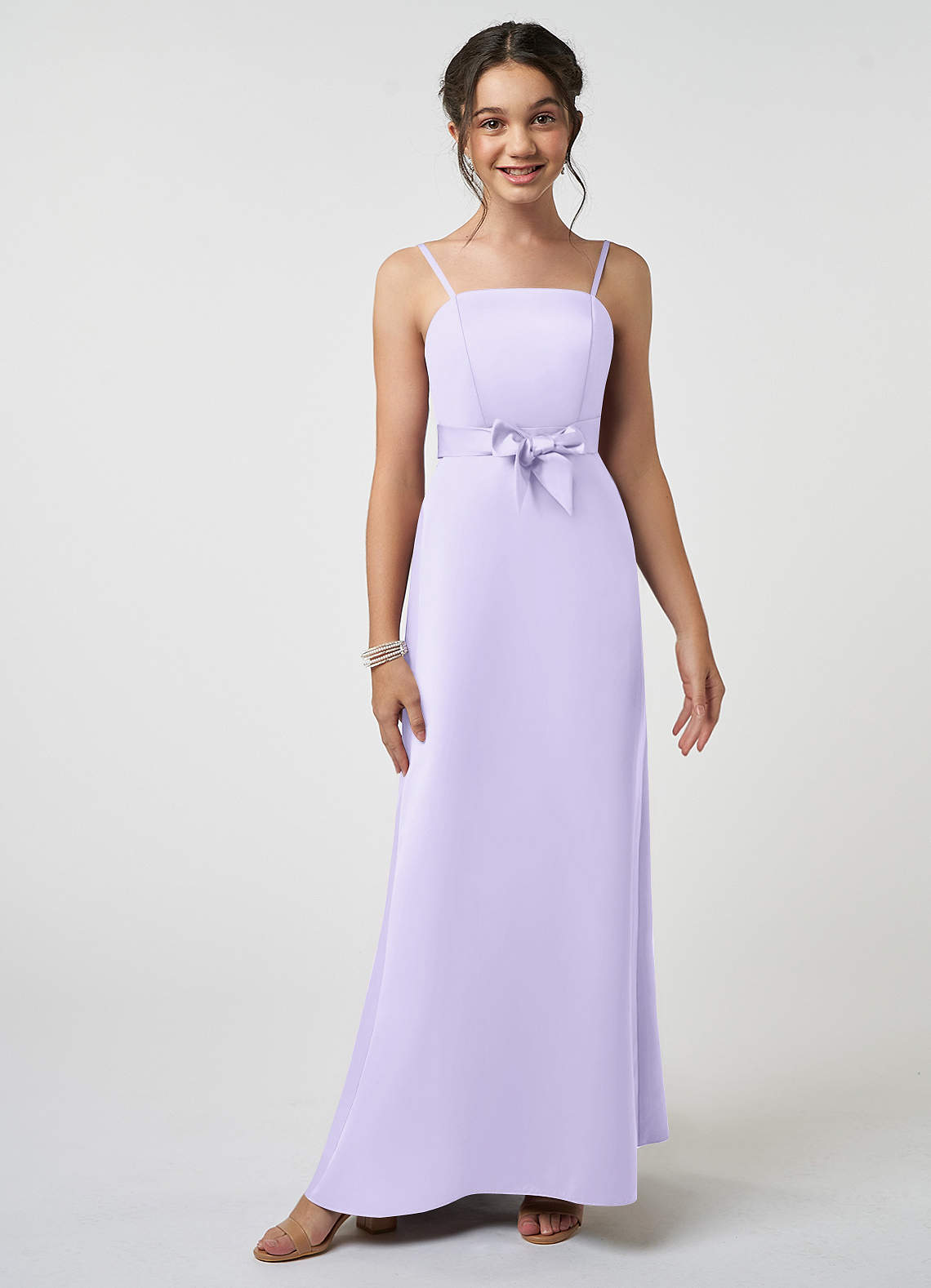 Azazie Anina Junior Bridesmaid Dress in Lilac | Azazie