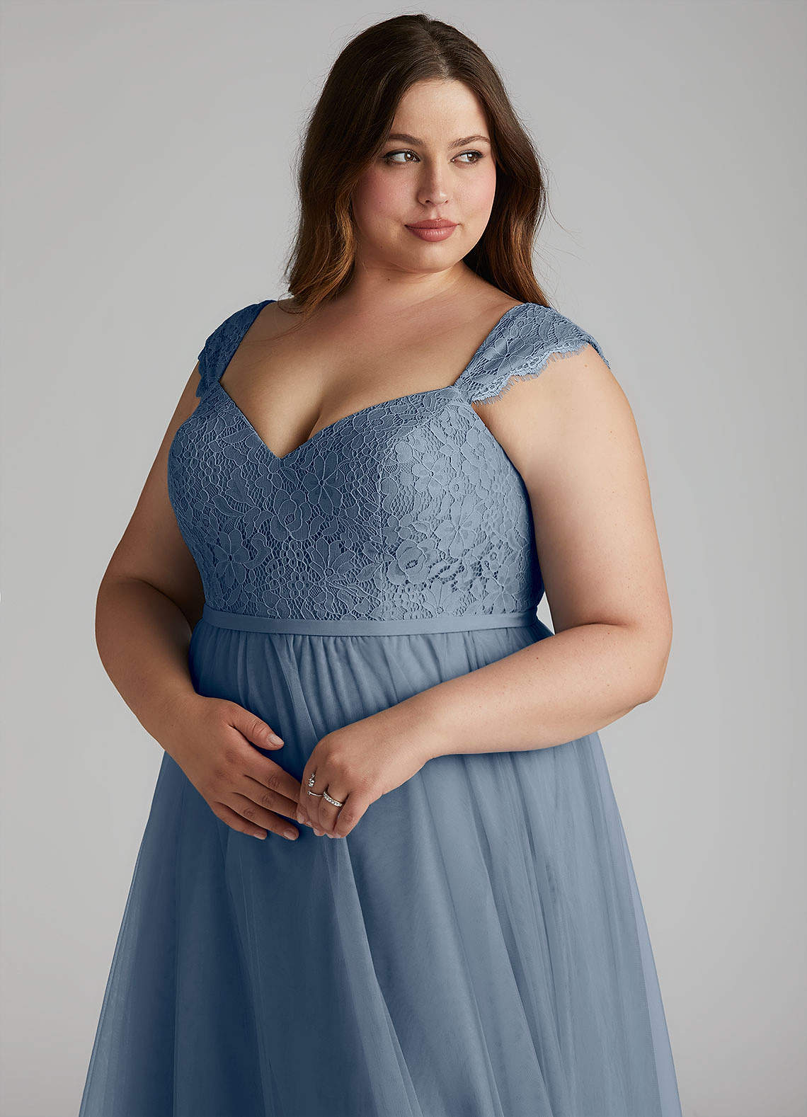 Azazie Luxi Twilight Tulle Bridesmaid Dresses | Azazie