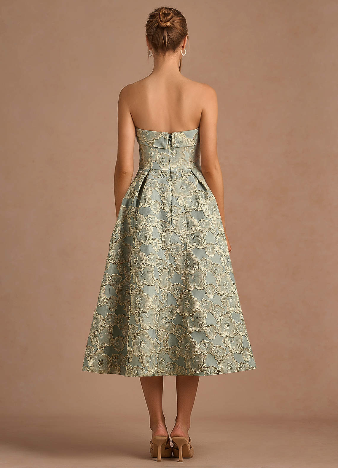 Desiree Blue Midi Dress image1