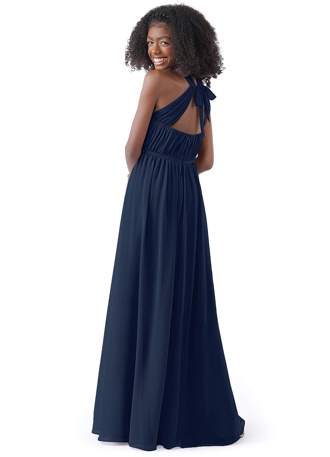 navy junior bridesmaid dresses