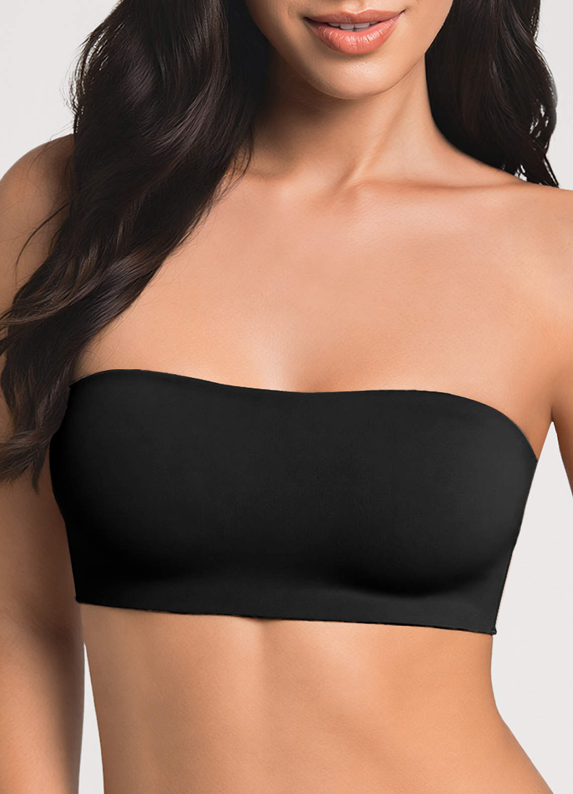 front Azazie Push-Up Wireless Bandeau Strapless Bra