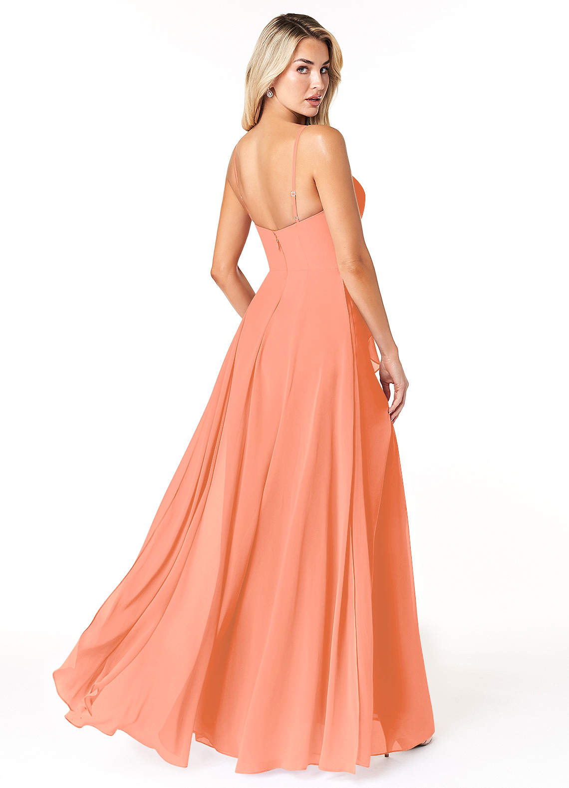 Azazie Emerald Ready to Ship Sunset Chiffon Bridesmaid Dresses | Azazie Azazie Emerald Ready to Ship Sunset Chiffon Bridesmaid Dresses | Azazie