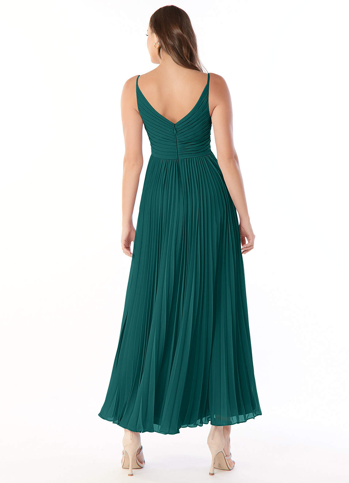 Peacock Azazie Raychelle Bridesmaid Dresses | Azazie