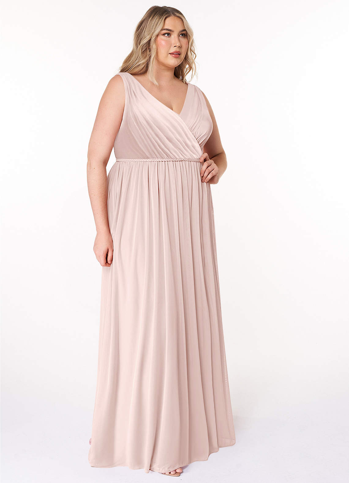 long mesh pleated tank bridesmaid dress Azazie Tanicia Ready to Ship Blushing Pink Dresses easy wear women dress Uniform: Service dress blue, The dress also features Cotton Oxford BD- Navy Blue (Size):L