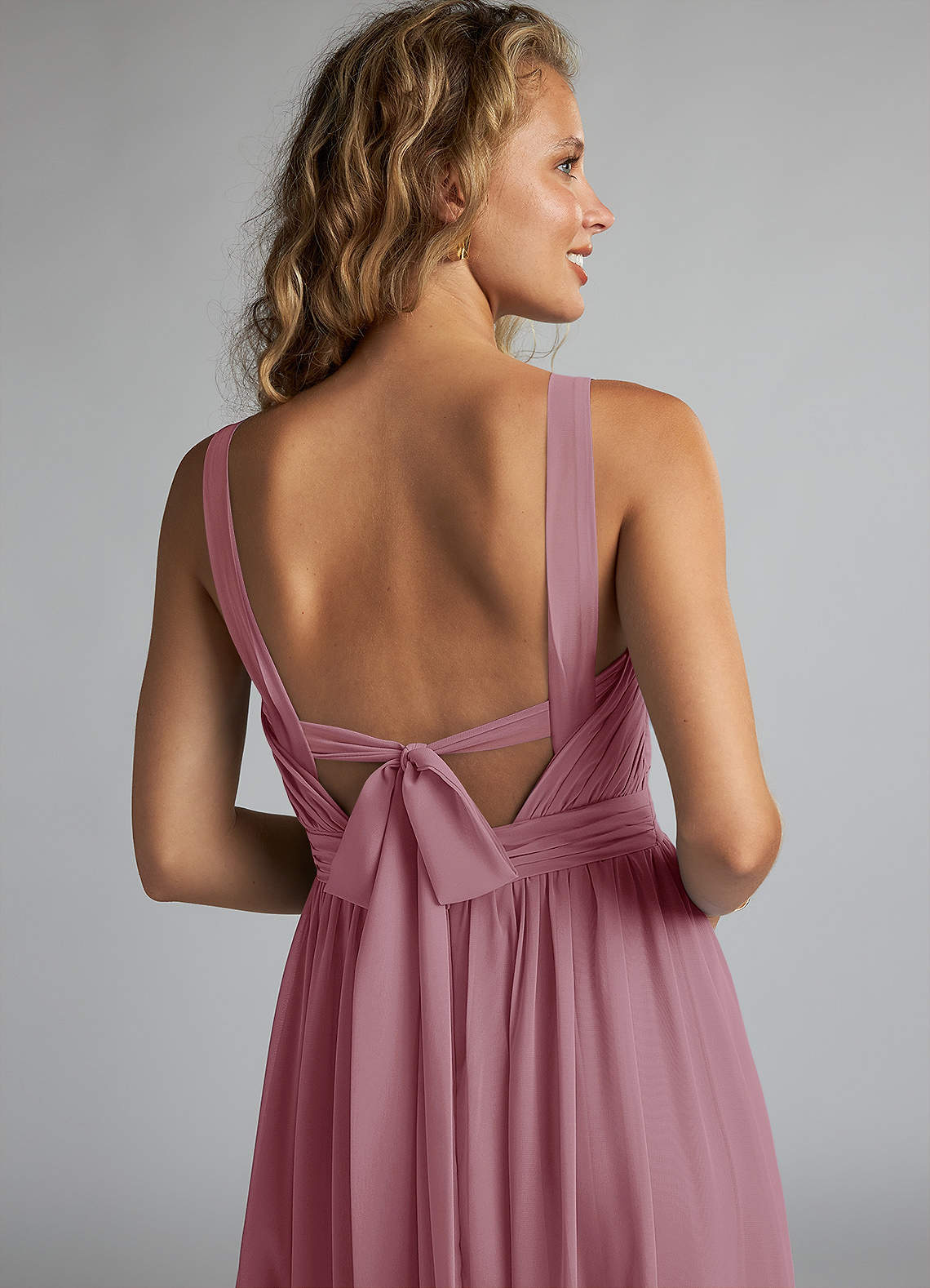 azazie mauve bridesmaid dresses Aziza Vintage Chiffon Color:Yellow as Pics Her full gathered A formal pakistani dress Tvilum Scottsdale 6 Drawer