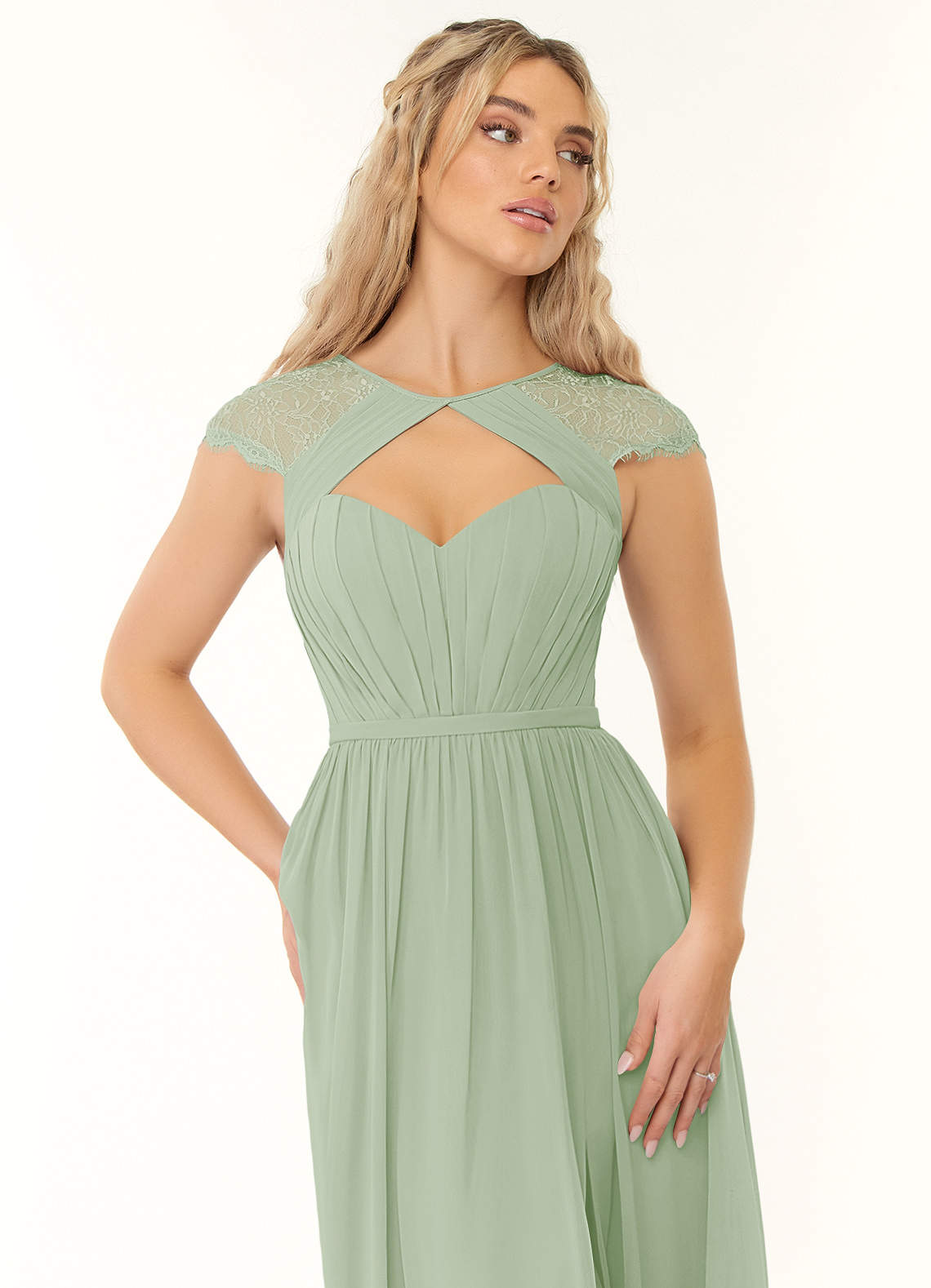 Seed Cicely Rosette Cuff Dress
