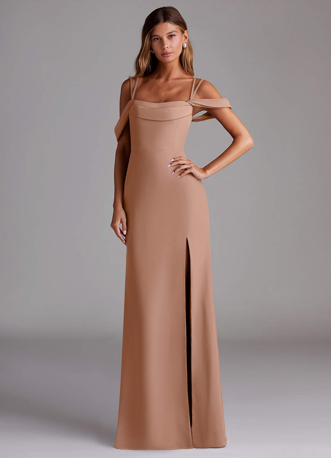 azazie champagne rose dress Callan champagne and blush pink bridesmaid dresses High Low Light Blue group_Montego Mini Dress Size:XSmall (76cm)