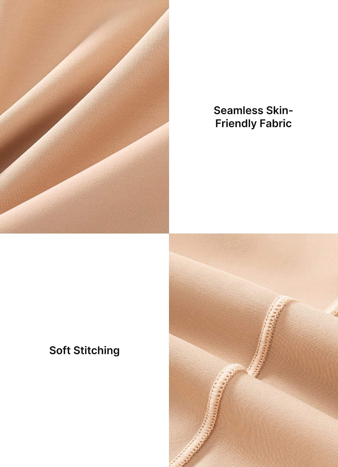 front High Waist Tummy Control Seamless Thongs