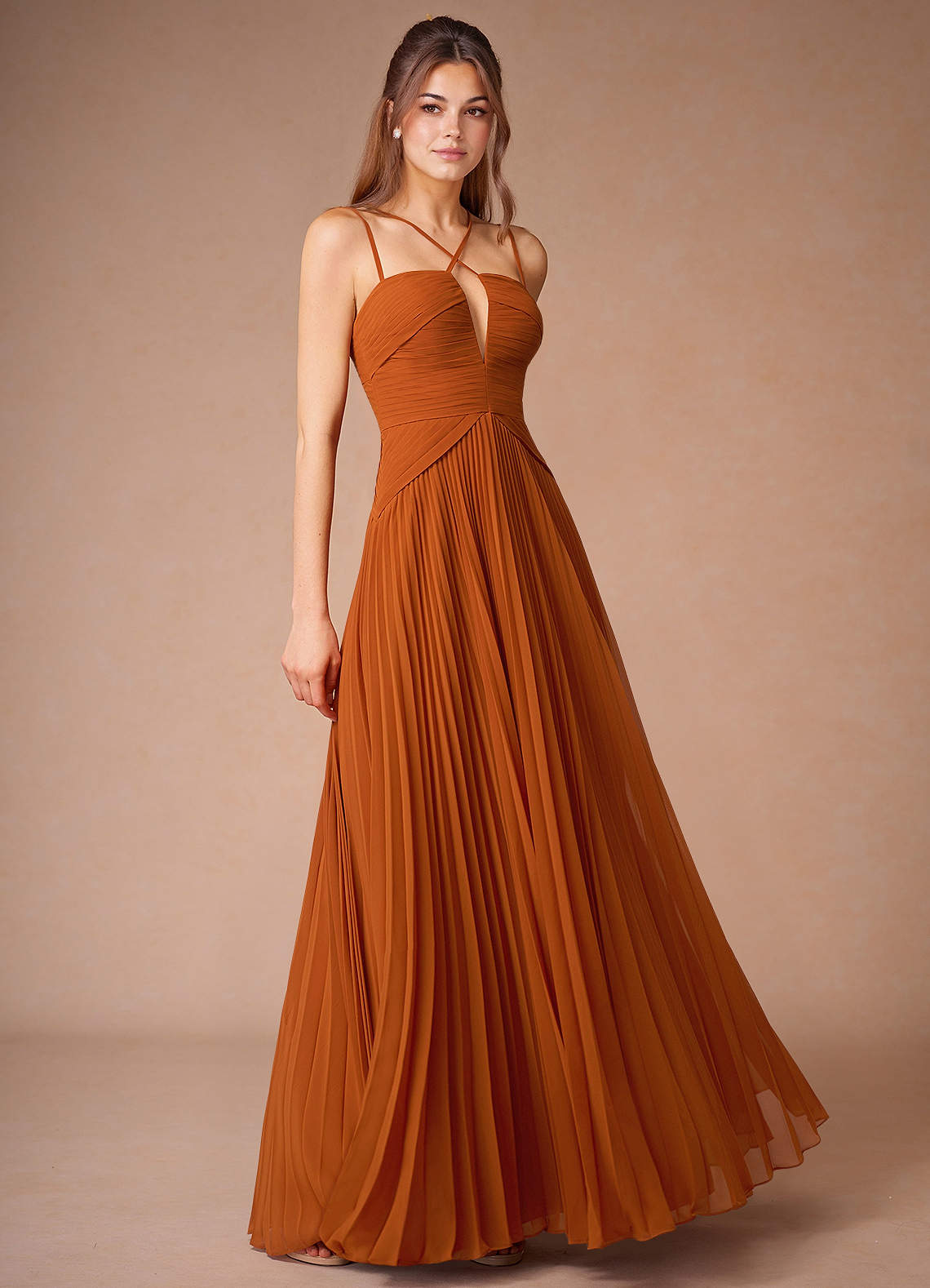 Aisling Spice Maxi Dress Ready to Ship | Azazie
