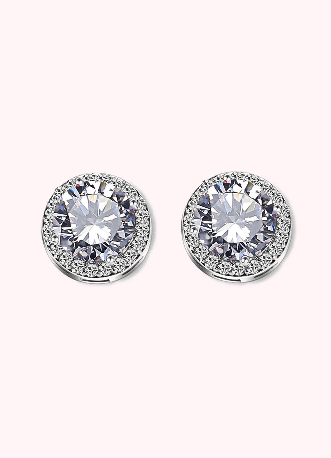 Solitaire Crystal Studs Jewelry | Azazie