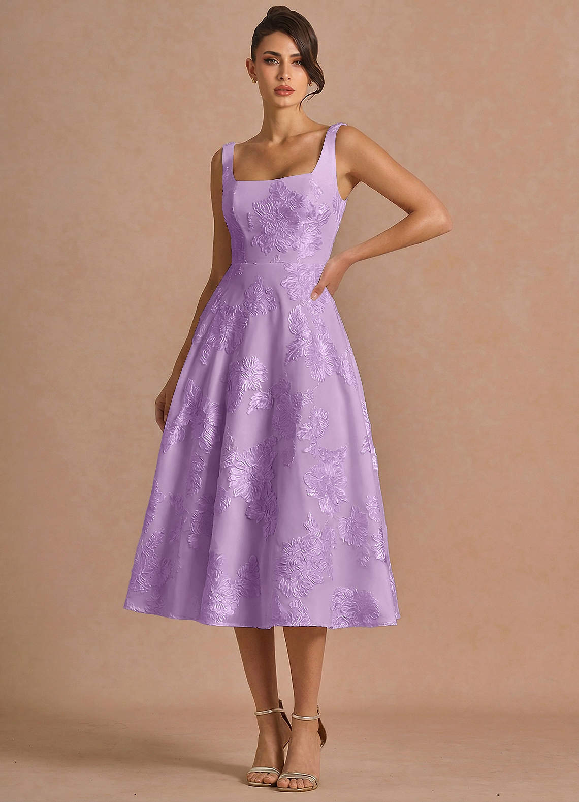 lilac midi dress formal Petal and Pup Women's Shyla Midi Dress main image 0