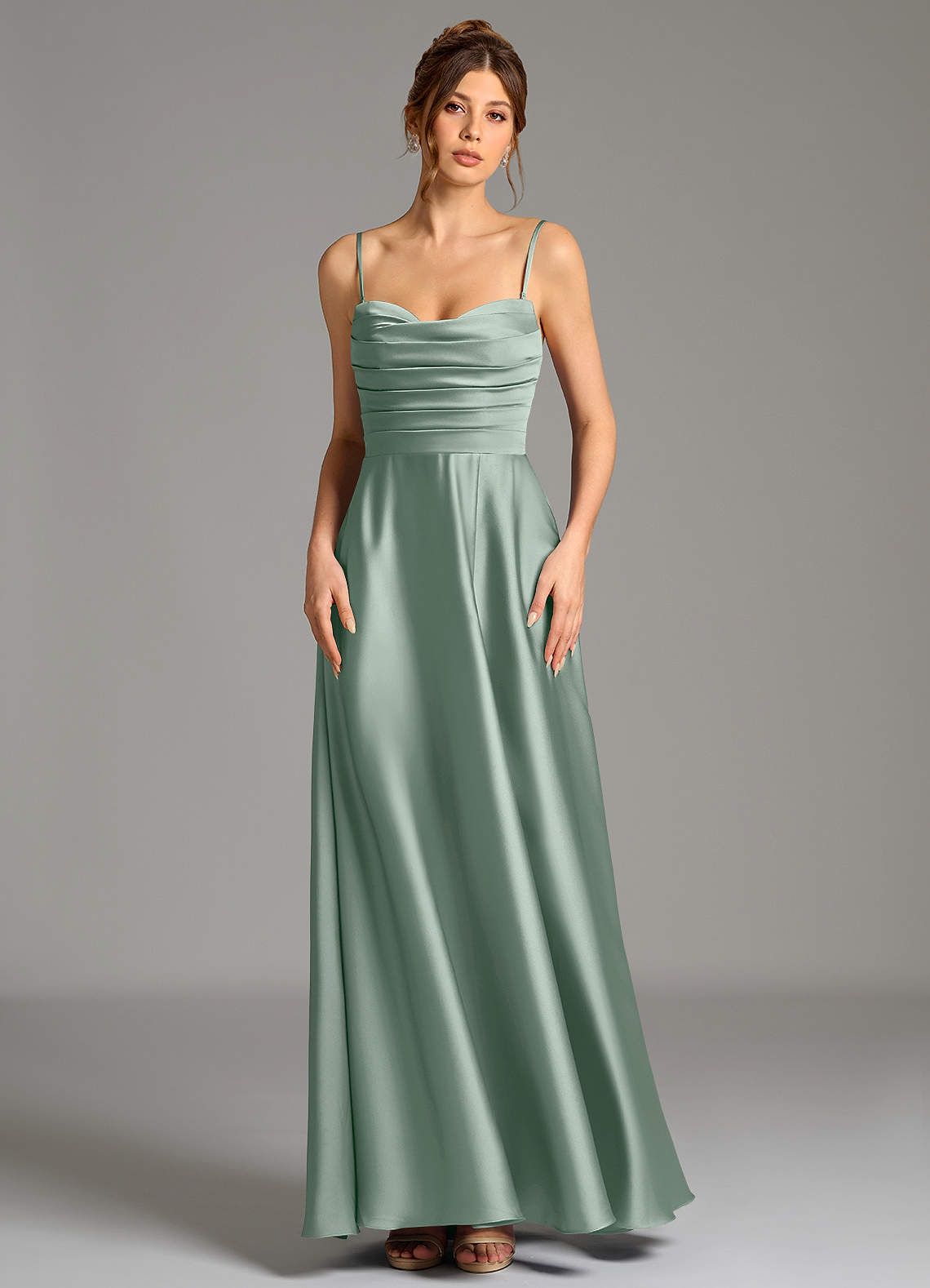 aidan mattox one shoulder cocktail dress by Adrianna Papell Women's Fully Beaded Gown, Royal Sapphire : Clothing, Shoes & Jewelry In an evening sustainable fabric Size:26 Grape Purple Satin V