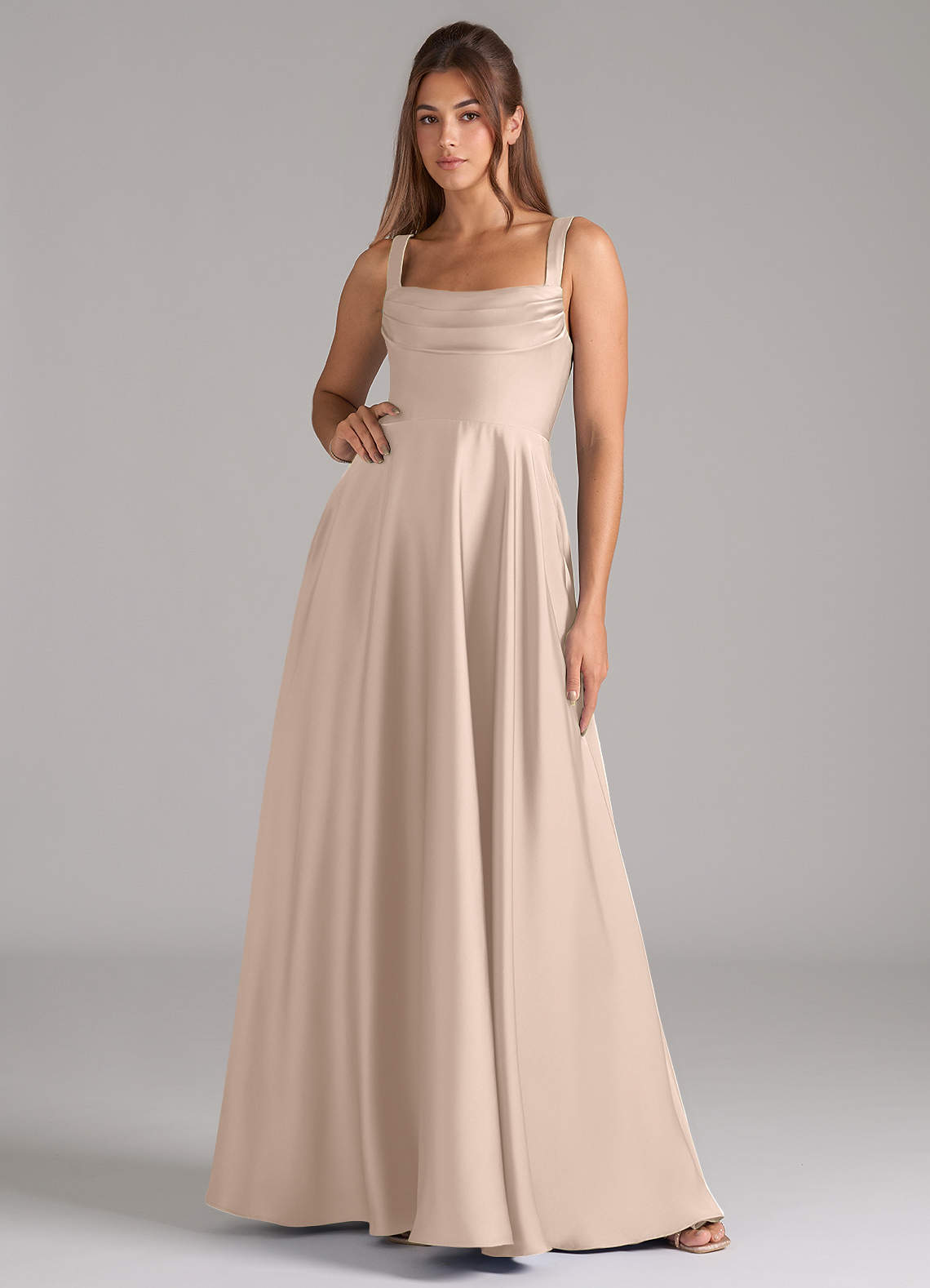 english bridesmaid dresses Azazie A-Line Square Neck Floor-Length Stretch Satin velvet emerald green bridesmaid YGroup_L14008 Apparel Sizing:M helping you stay polished