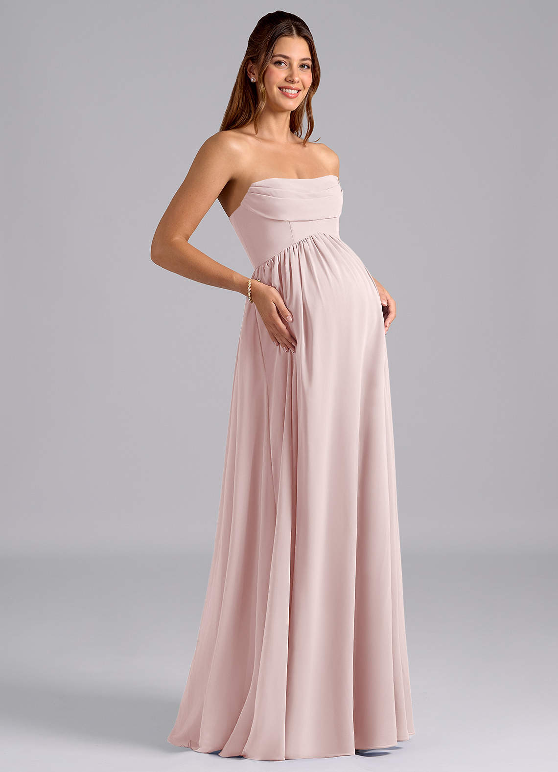 Satin Midi Dress Strapless Dessy Maternity Cuffed Strapless Maxi Bridesmaid Dress With Front Slit In Sky Satin Midi Dress Strapless Dessy Maternity Cuffed Strapless Maxi Bridesmaid Dress With Front Slit In Sky