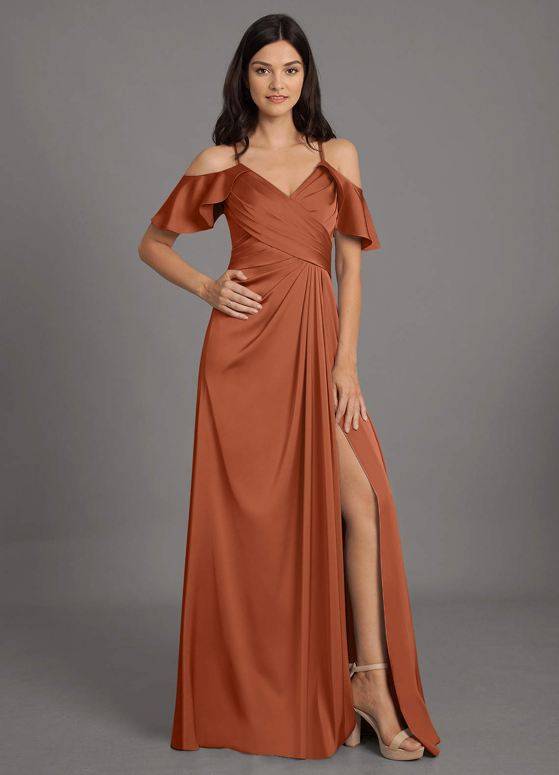 Dakota Try-on Dress Sample Dress Cedar Rose Bridesmaid Dresses | Azazie