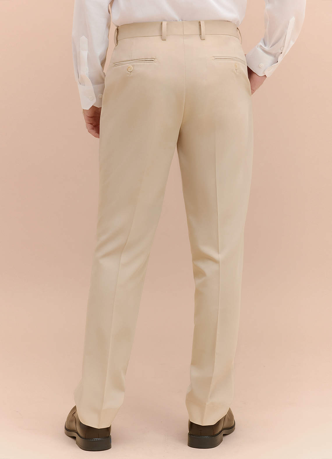 front William Tan Comfort Blend Dress Pants