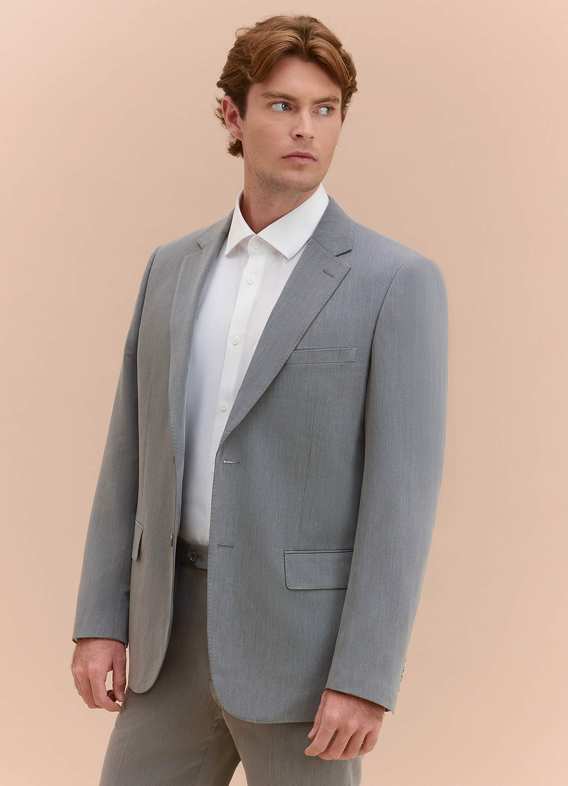 front William Grau Anzugjacke