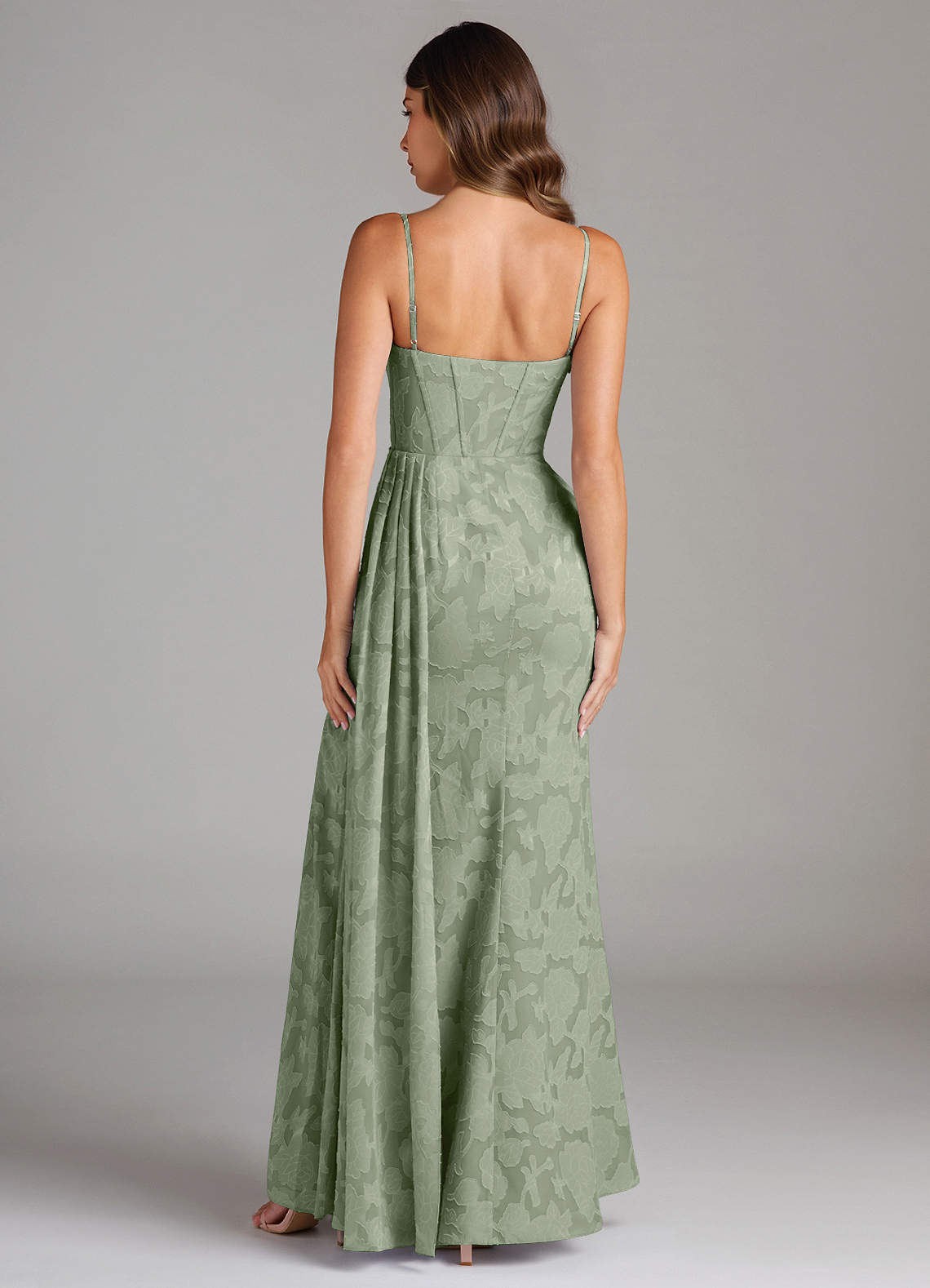 Giada Pistachio Maxi Dress Ready to Ship | Azazie