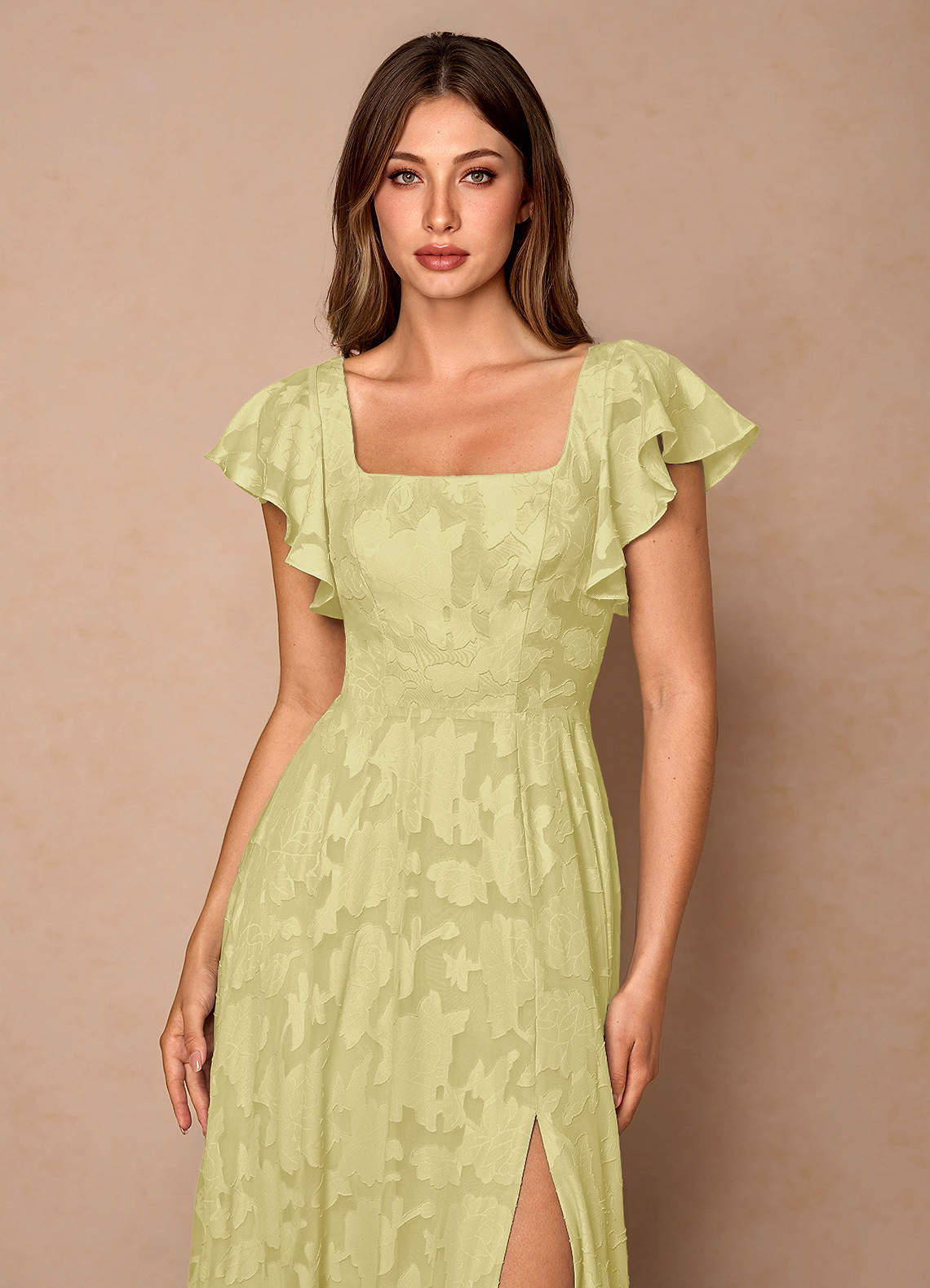 Talia Midi Klänning Citronsorbet image4