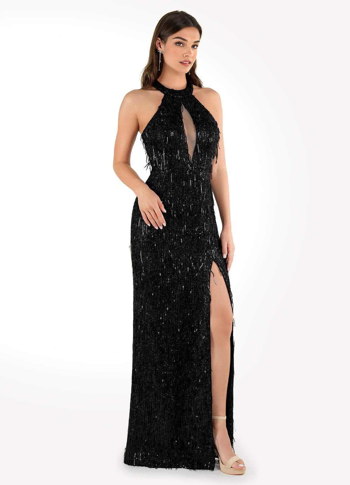 HALLE CUT OUT MAXI DRESS