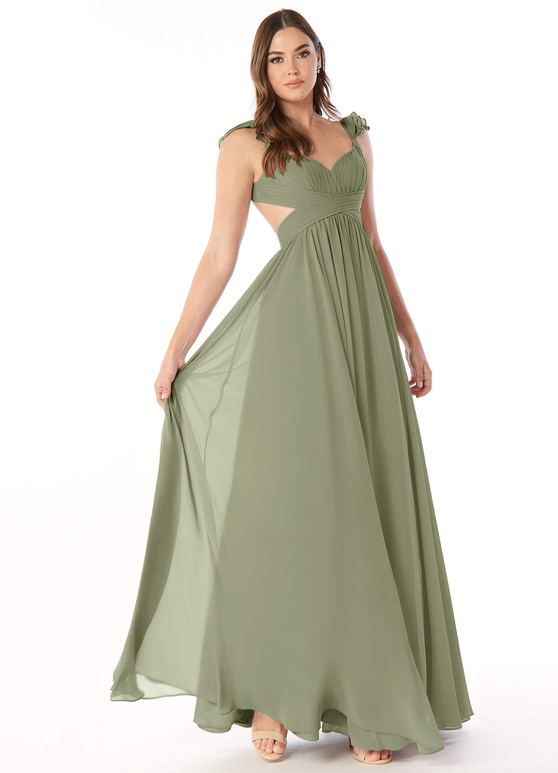 Bridesmaid Dresses Pistachio