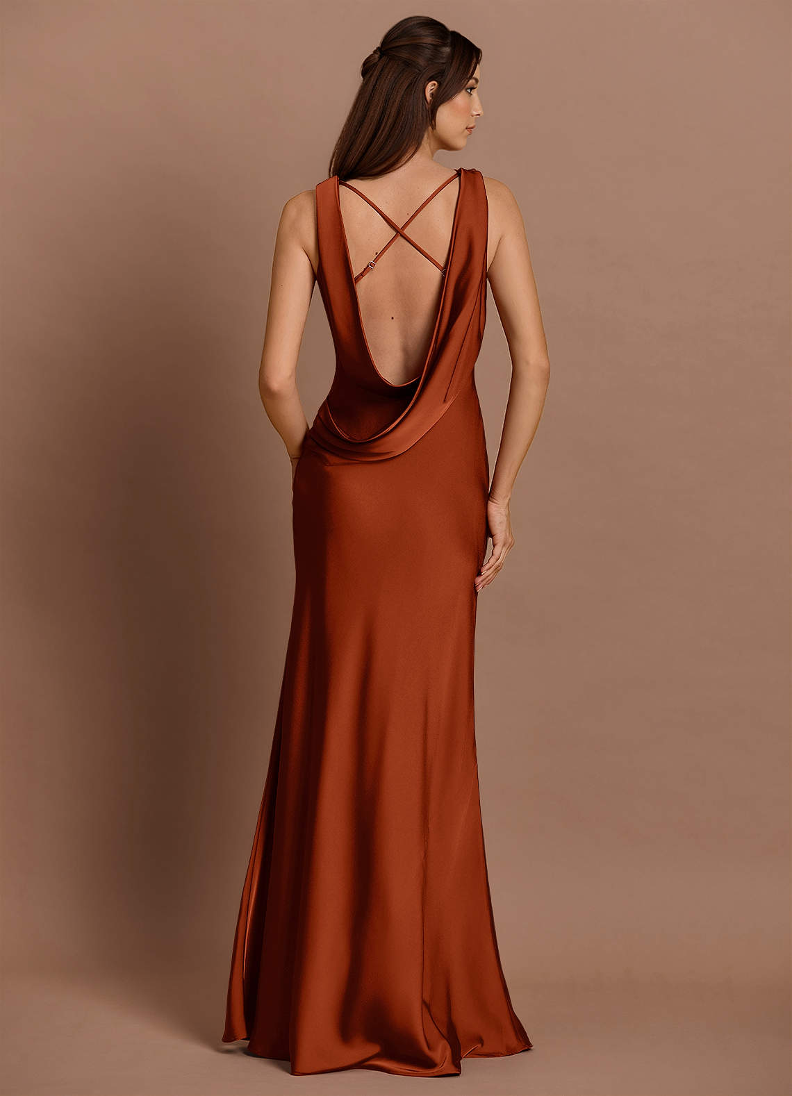 Maxi jurk Cheryl Paprika image1