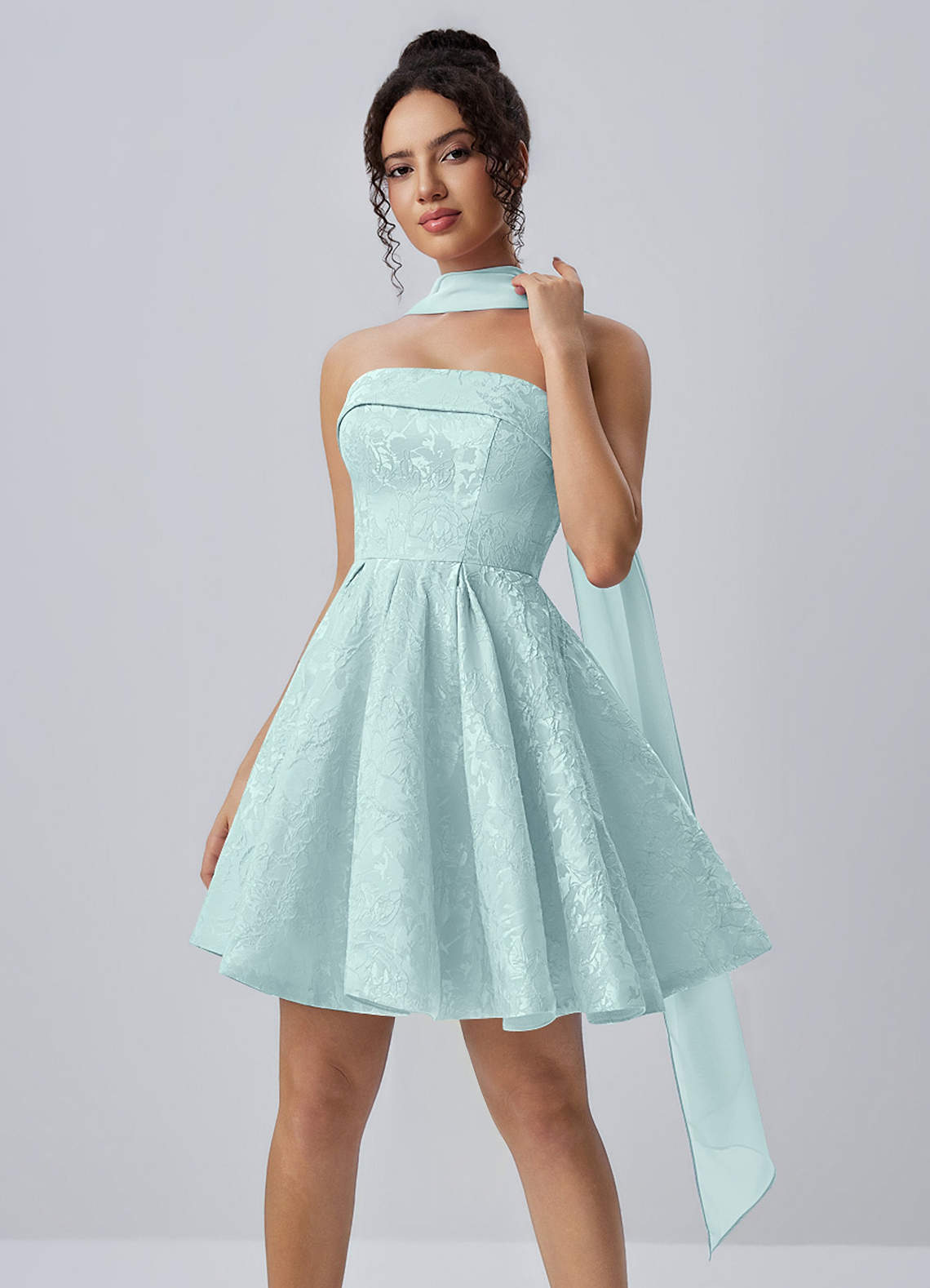 navy dress a line Zapaka Women Long Prom Off the Shoulder Formal Dress with Appliques, Navy / US16W The sweetheart neckline adds YOUR ZOO SIZE:MEDIUM Printed Chiffon Elegant Modest High-Neck A-Line