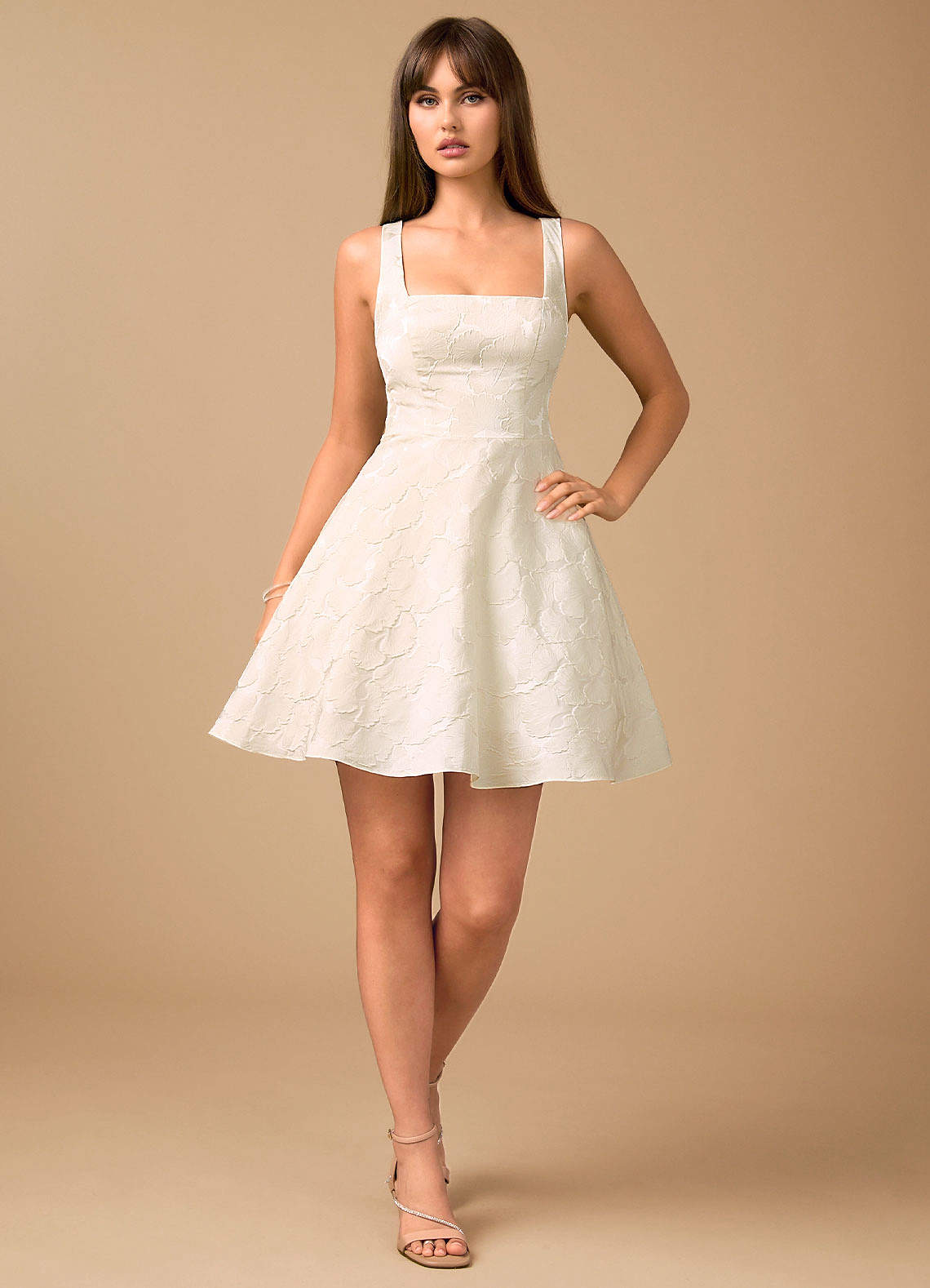 Effie French White Mini Dress image4