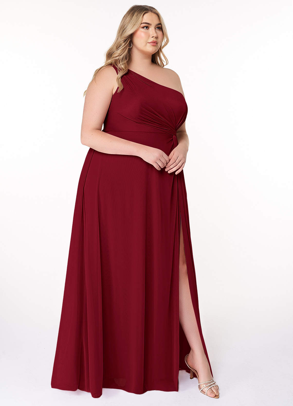 Azazie Brooke Burgundy Bridesmaid Dresses Azazie