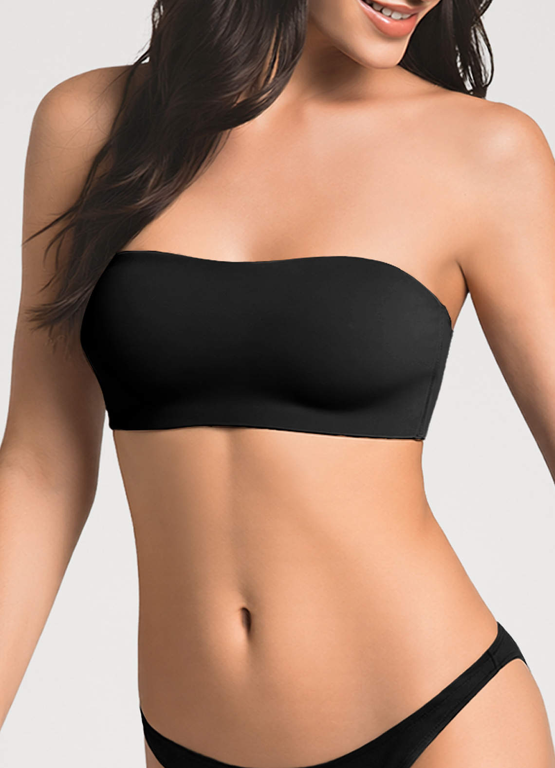 front Azazie Push-Up Wireless Bandeau Strapless Bra
